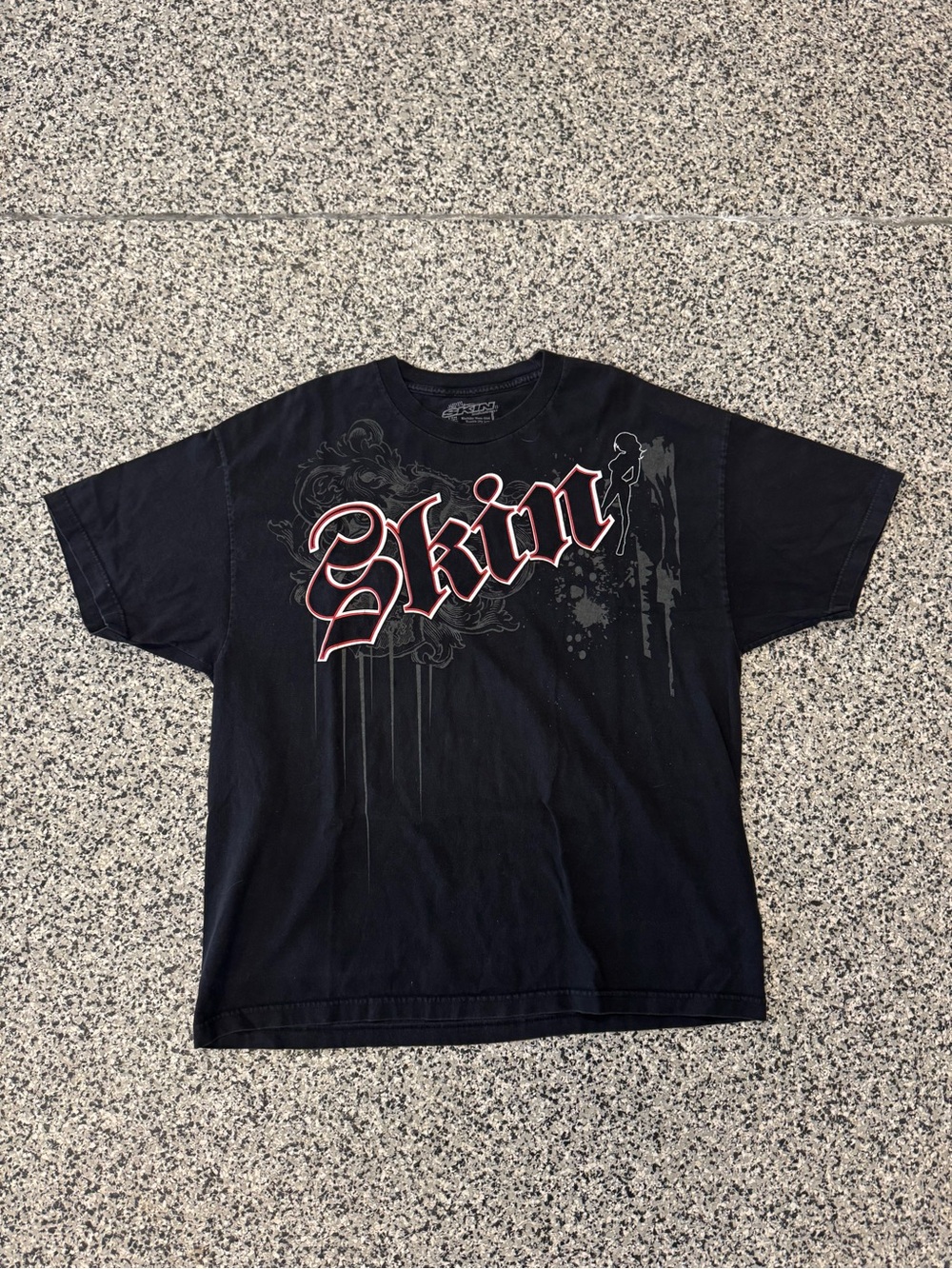 Skin Industries Black Short Sleeve Tee